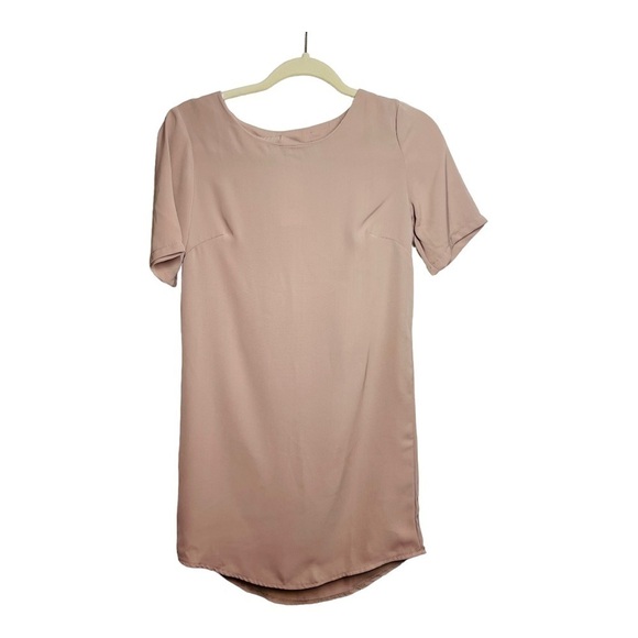 Nwt Showpo WAY IT IS SHIFT DRESS IN MOCHA - Picture 4 of 6